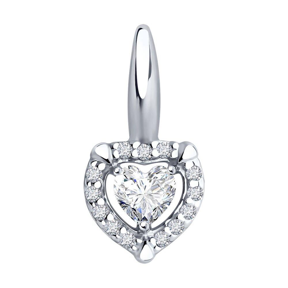 кулон из серебро