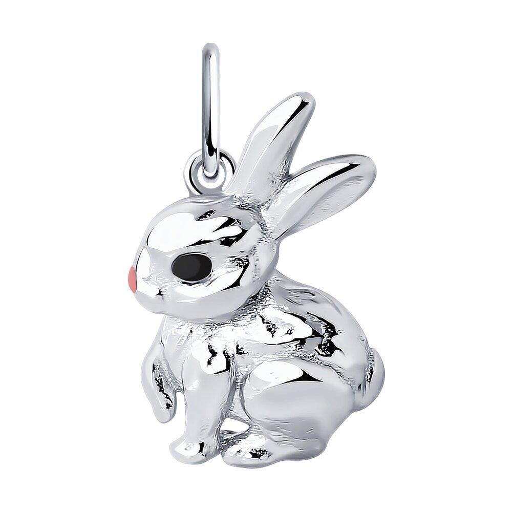 Подвеска из серебра с эмалью из серебро