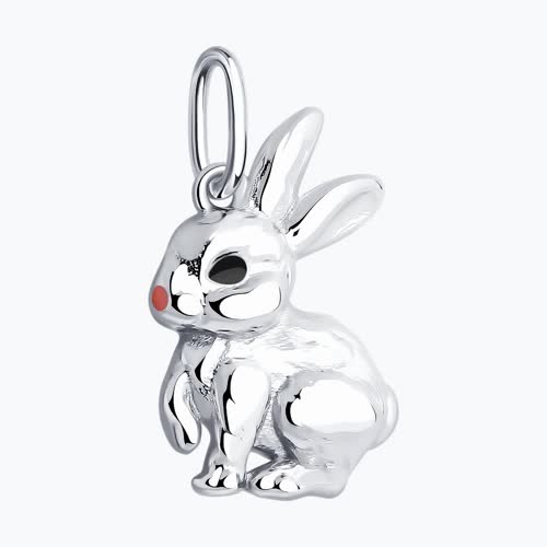 Подвеска из серебра с эмалью из серебро — вид 3