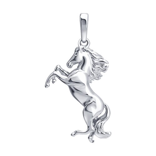 Подвеска из серебра - видео на модели