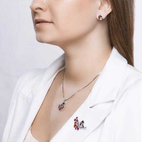 брошь — вид 3