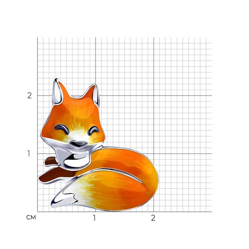 брошь — вид 3