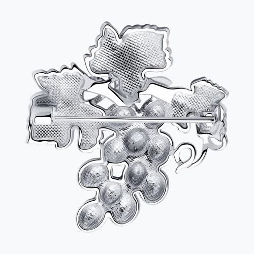 Брошь из серебра с эмалью из серебро — вид 2