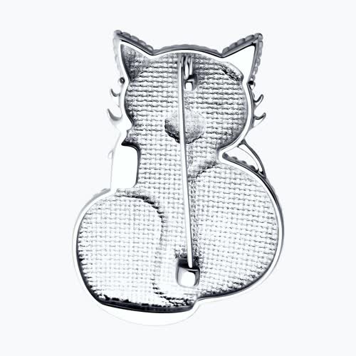 Брошь из серебра с эмалью из серебро — вид 2