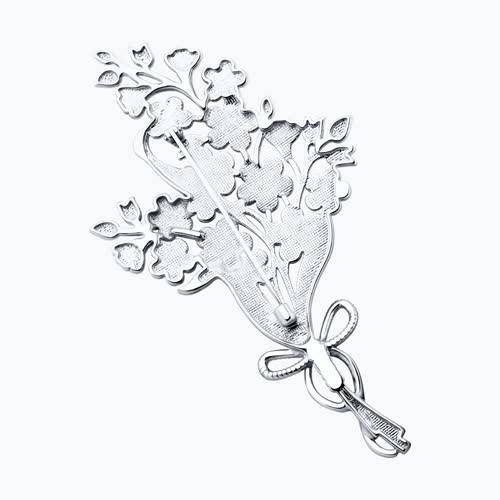 Брошь из серебра с эмалью из серебро — вид 2