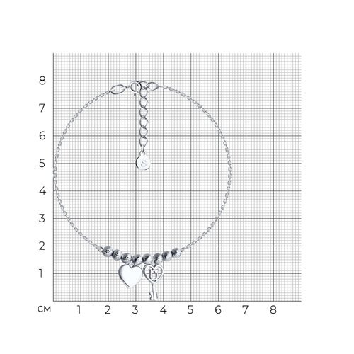 Браслет из серебра с эмалью из серебро — вид 5