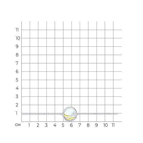 Браслет из серебра с перламутром из серебро — вид 4