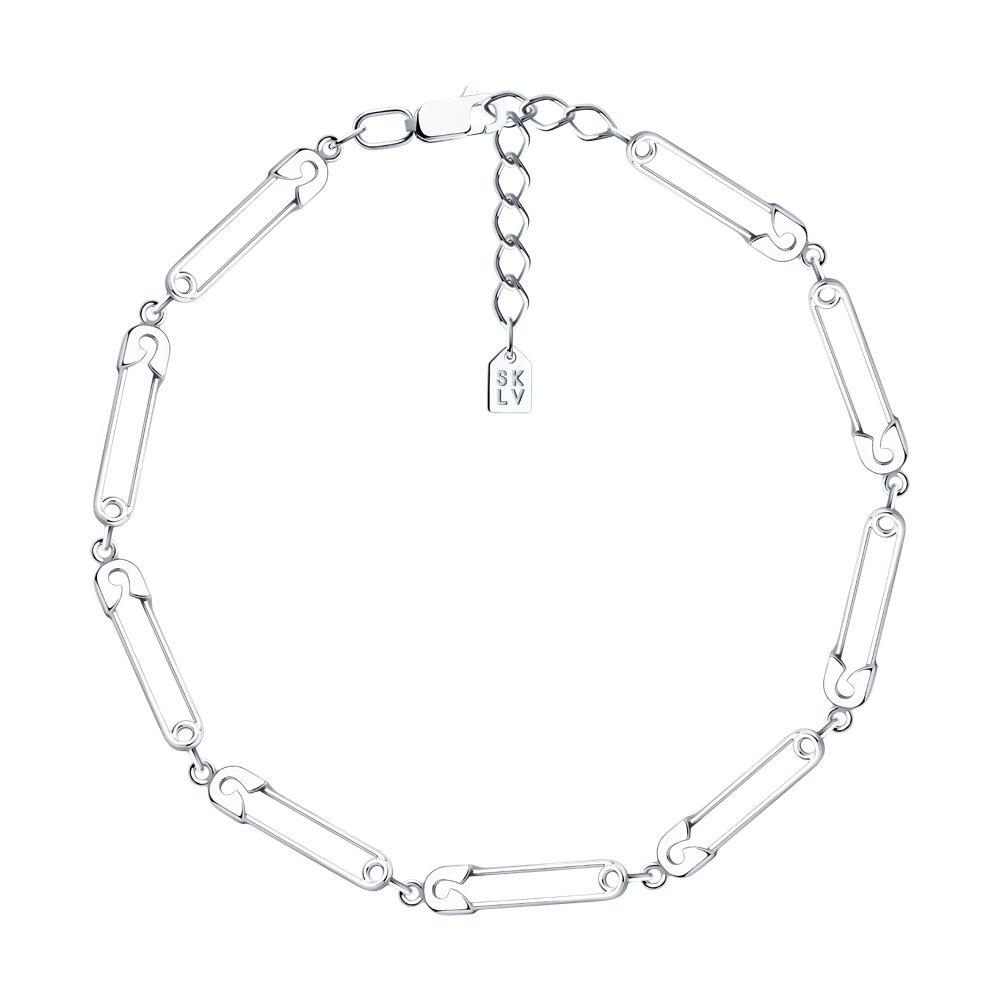 Браслет из серебра - видео на модели