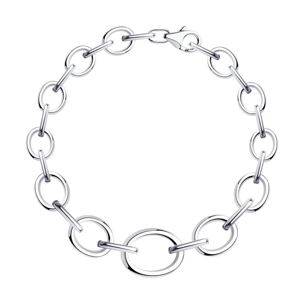 Браслет из серебра - видео на модели