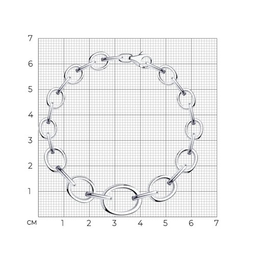 Браслет из серебра из серебро — вид 5