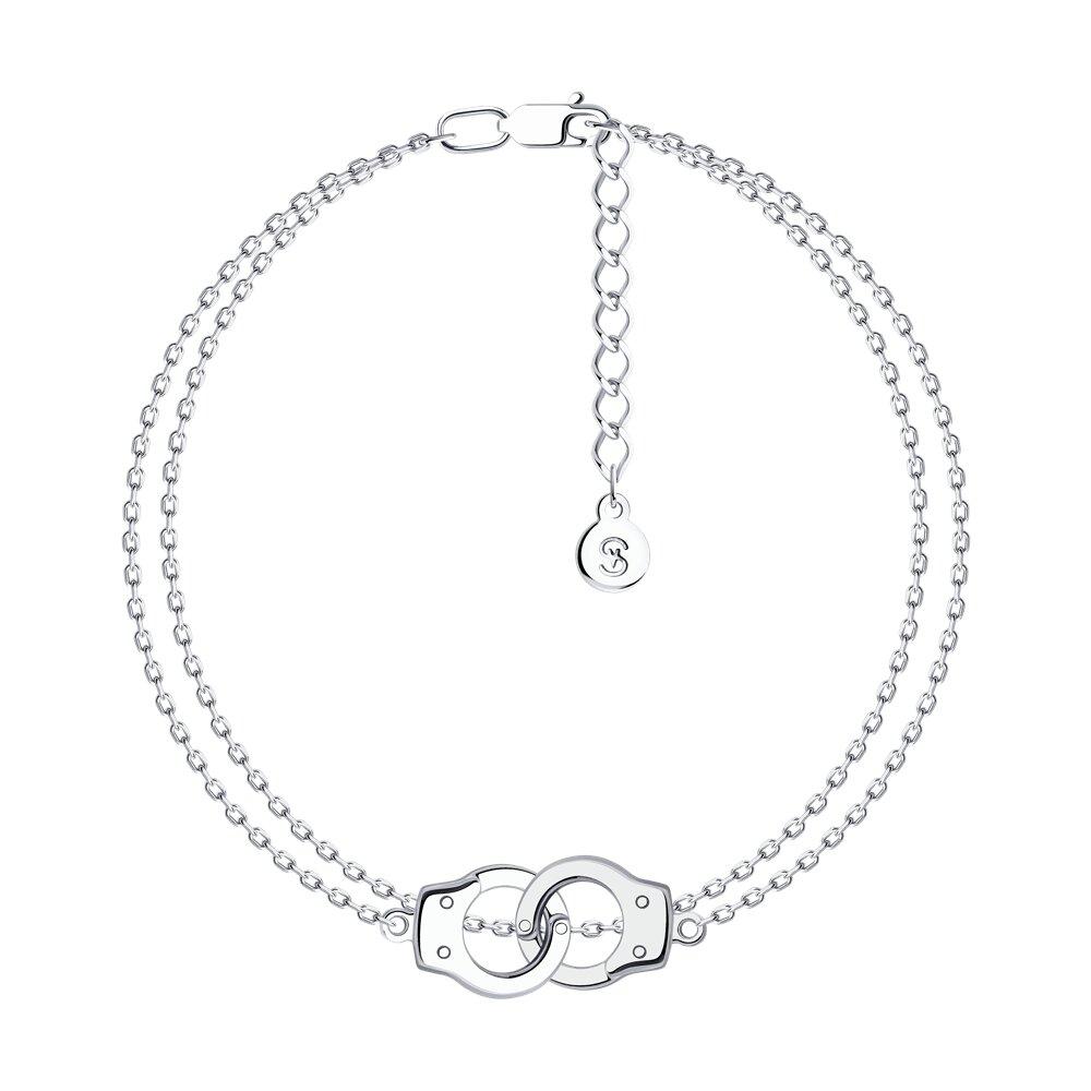 Браслет из серебра - видео на модели