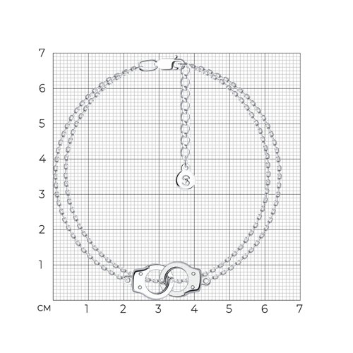 Браслет из серебра из серебро — вид 4