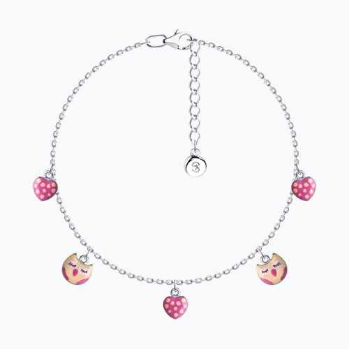 Браслет из серебра с эмалью - видео на модели