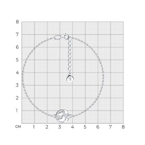Браслет из серебра из серебро — вид 5