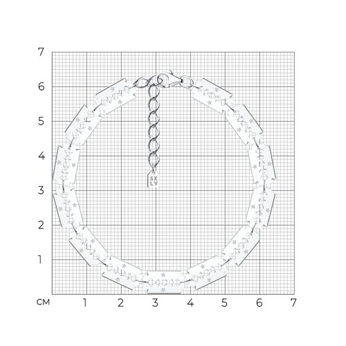Браслет из серебра из серебро — вид 5