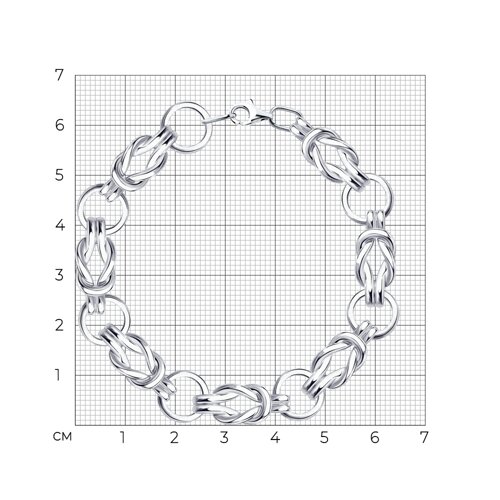 Браслет из серебра из серебро — вид 5