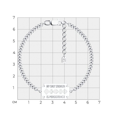 Браслет из серебра из серебро — вид 6