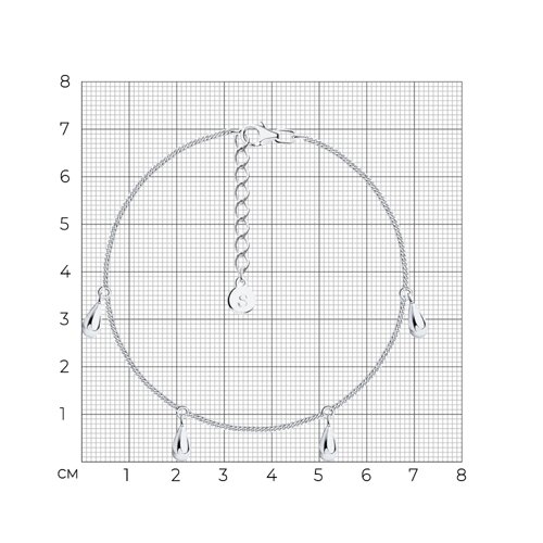 Браслет из серебра из серебро — вид 5