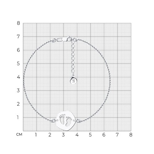Браслет из серебра из серебро — вид 6