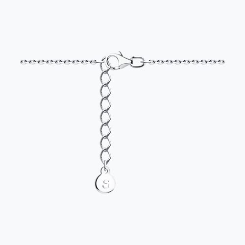 Браслет из серебра с фианитами из серебро — вид 3