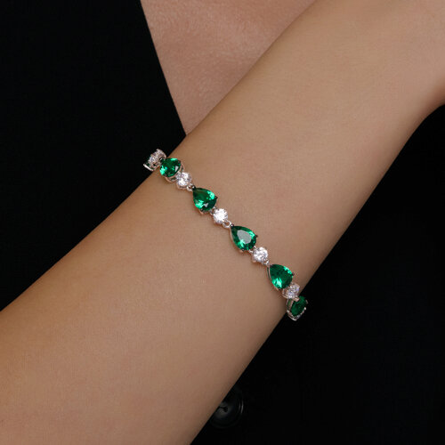 Браслет из серебра с фианитами из серебро — вид 5