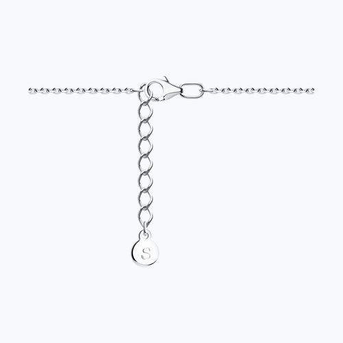 Браслет из серебра с фианитами из серебро — вид 3