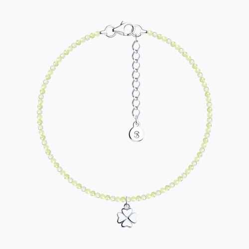 Браслет из серебра с фианитами из серебро