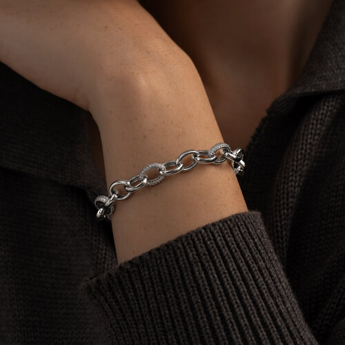 браслет из серебро — вид 4