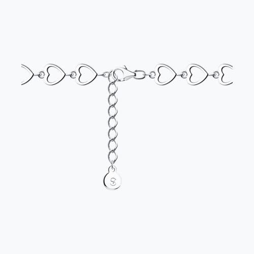 Браслет из серебра с фианитами из серебро — вид 3