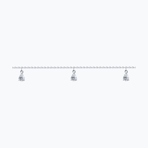 Браслет из серебра с кристаллами из серебро — вид 2