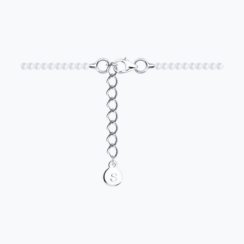 Браслет из серебра с фианитами из серебро — вид 3