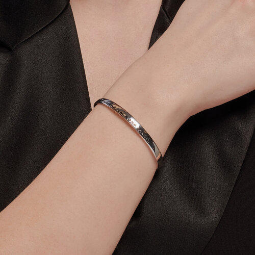 Браслет из серебра с эмалью из серебро — вид 2