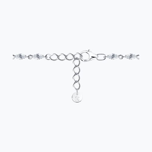 Браслет из серебра с фианитами из серебро — вид 3