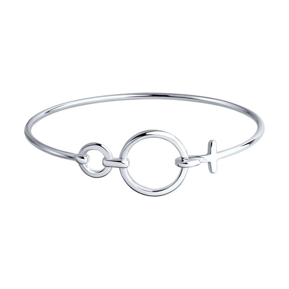 Браслет из серебра - видео на модели