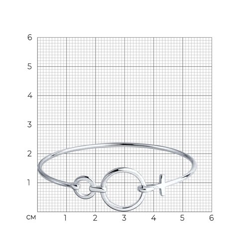 Браслет из серебра из серебро — вид 3