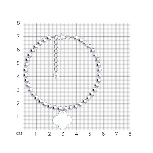 Браслет из серебра из серебро — вид 5