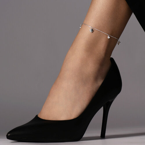 Браслет из серебра с фианитами из серебро — вид 4