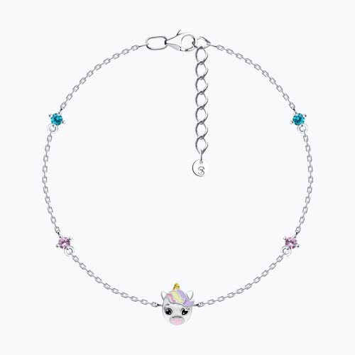 Браслет из  серебра с фианитами и эмалью - видео на модели