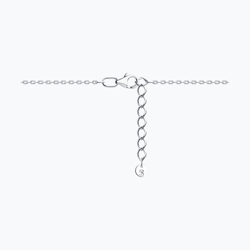 Браслет из  серебра с фианитами и эмалью из серебро — вид 3