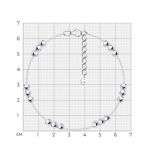 Браслет из серебра из серебро — вид 5
