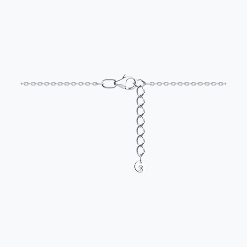 Браслет из серебра с фианитом и эмалью из серебро — вид 3