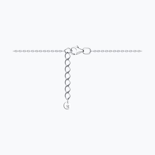 Браслет из серебра с фианитом из серебро — вид 3