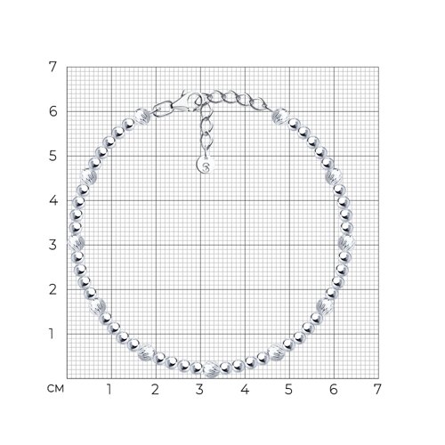 браслет из серебро — вид 6