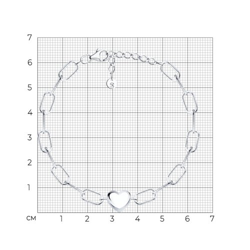 Браслет из серебра из серебро — вид 6