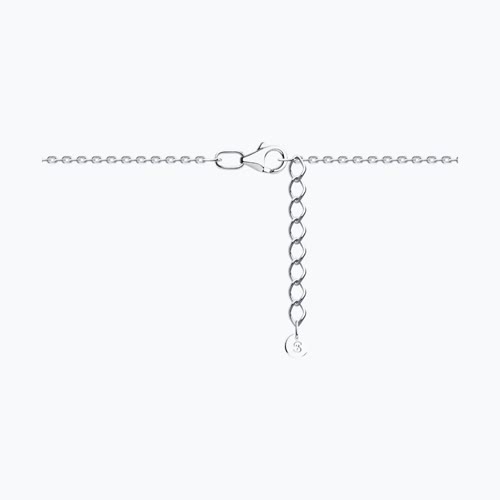 Браслет из серебра с фианитом из серебро — вид 3