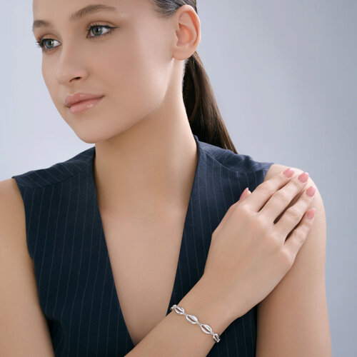 Браслет из серебра из серебро — вид 5