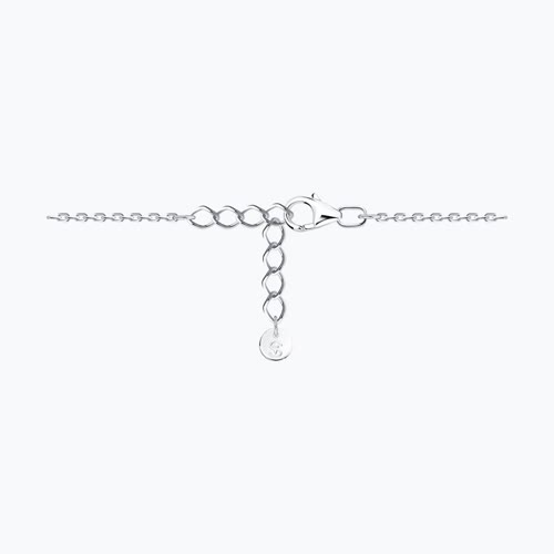 Браслет из серебра с фианитами и эмалью из серебро — вид 2