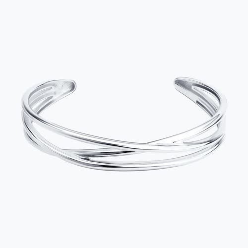 Браслет из серебра - видео на модели