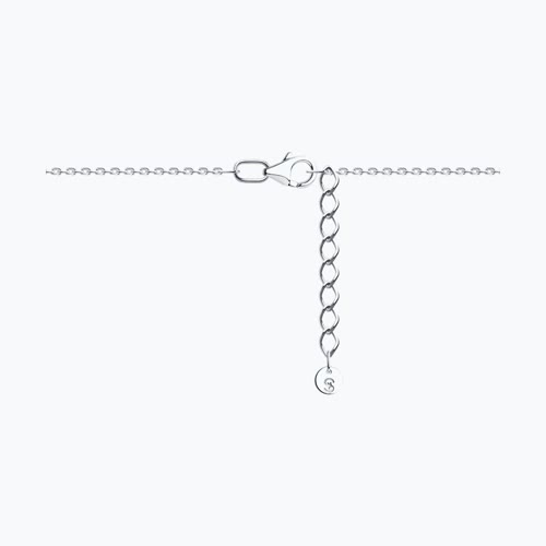 Браслет из серебра с фианитами из серебро — вид 3