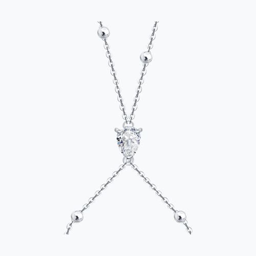 Браслет из серебра с фианитом из серебро — вид 3